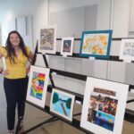 Art Therapy Studio_Art Therapist Yesi DeLeon Mettee at LGBT Center art therapy art show